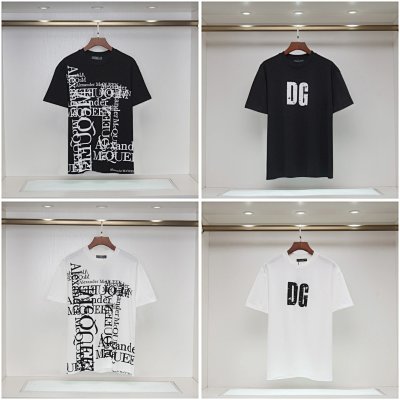 Alexander McQueen Logo Print T-Shirt [4 styles]