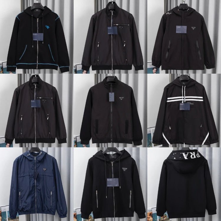Prada Re-Nylon Bomber Jacket Black Outerwear - 2