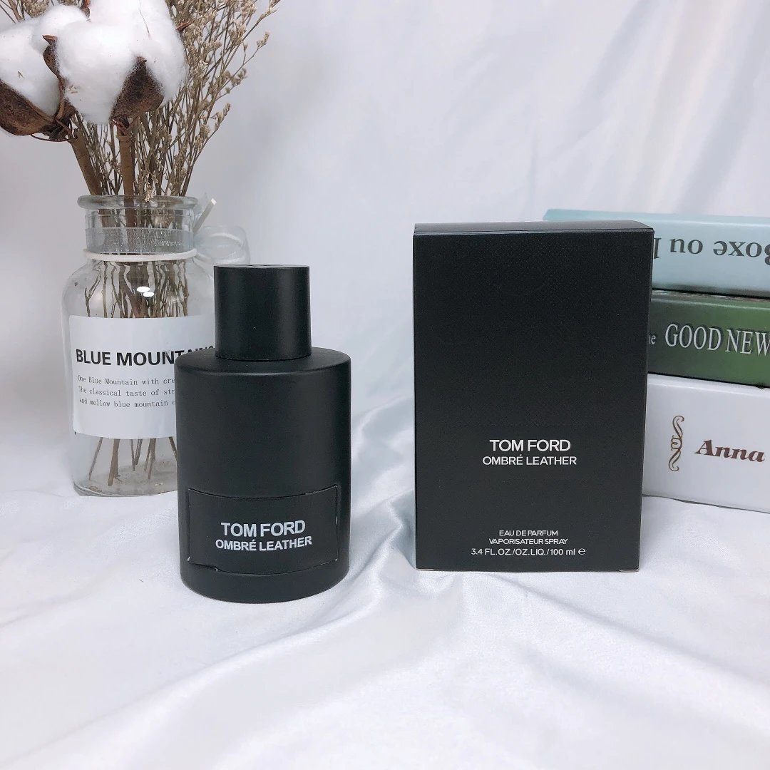 Tom Ford perfume bottle and box QC photos