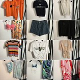 Prada, Dior, Versace, and Others Assorted Tops, Shorts, and Swimwear [35 styles]