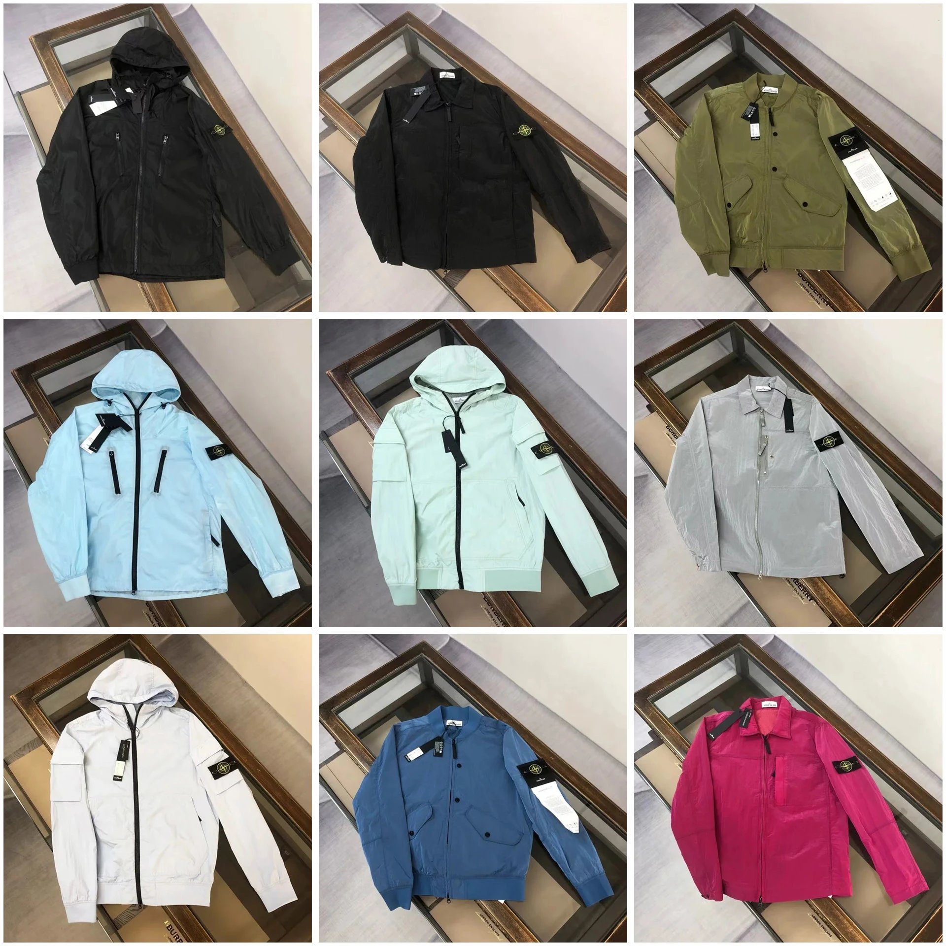 Stone Island Shadow Project Lightweight Hooded Jackets - 005005