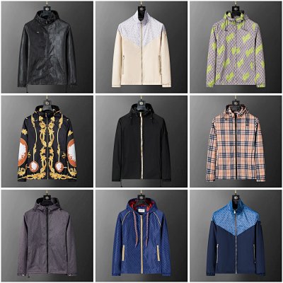 Gucci GG Supreme / Versace Baroque / Burberry Check Windbreakers [19 styles]