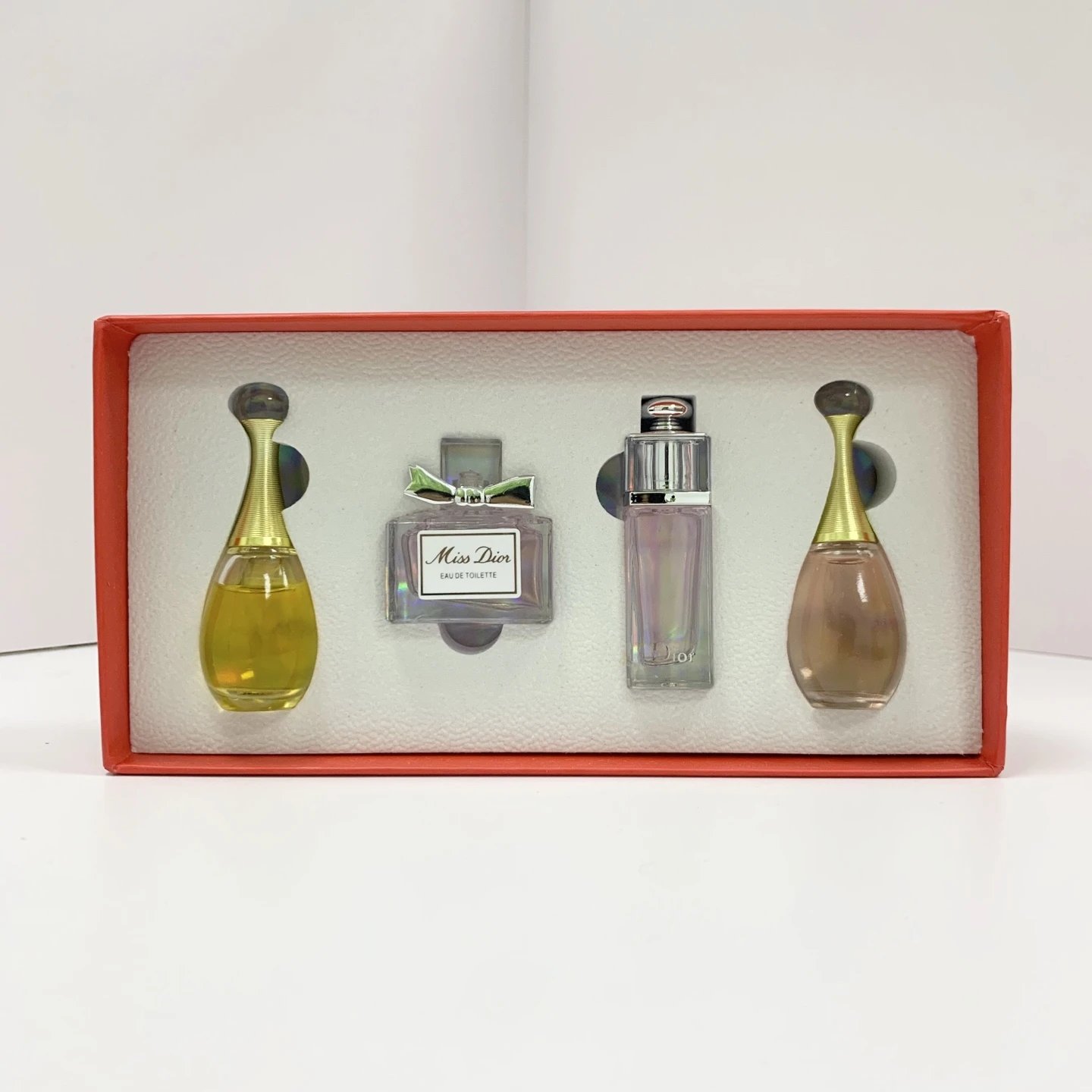 Dior J'adore and Miss Dior Mini Perfume Set Red Box - 2