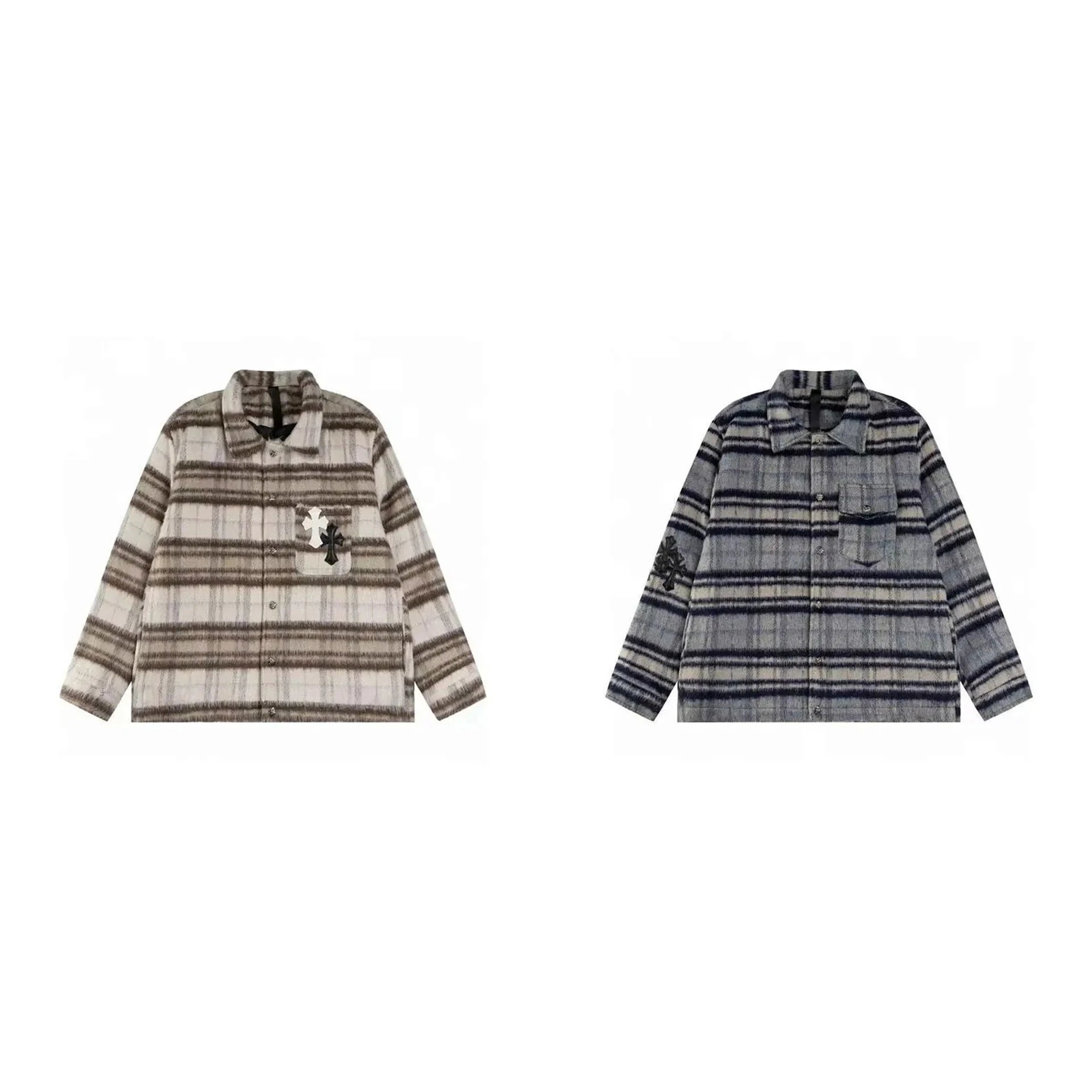 Chrome Hearts Pocket Cross Shirt Jacket