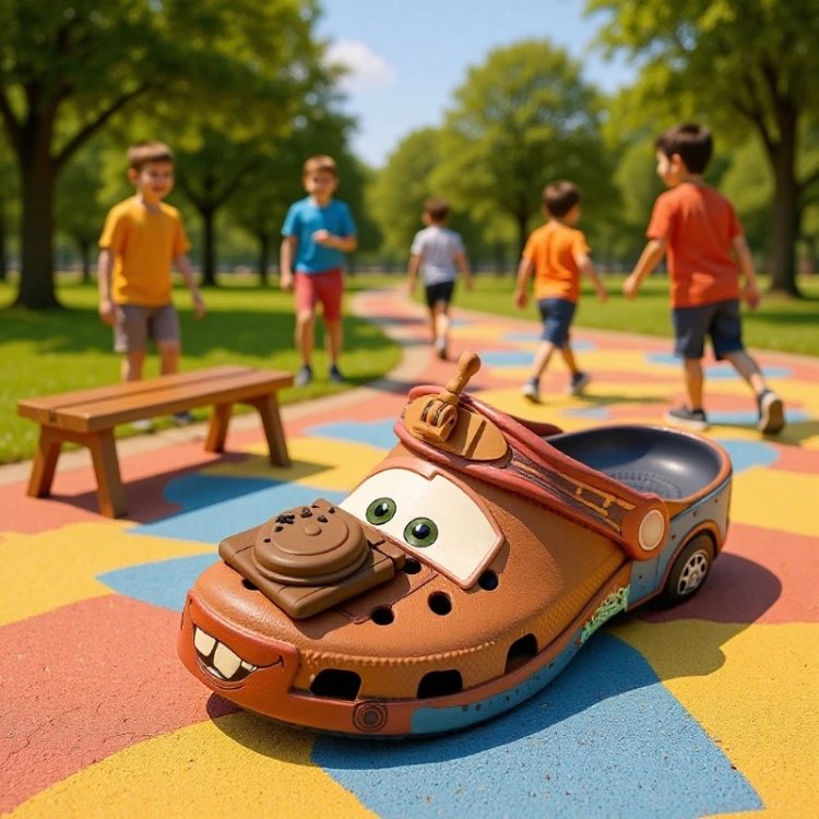 Crocs Lightning McQueen Clog Shoes - 004168