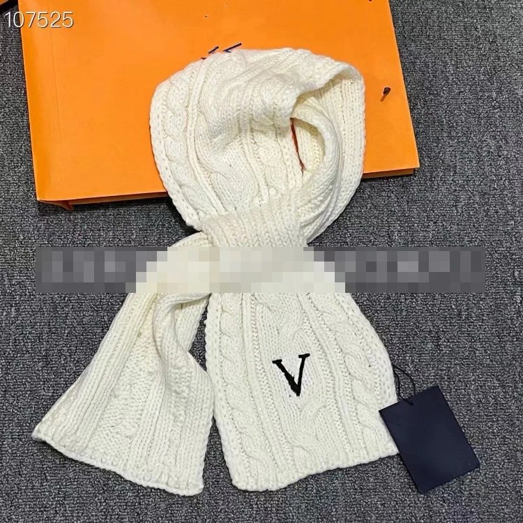 White scarf