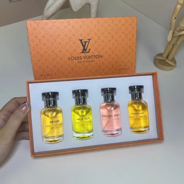 Louis Vuitton Les Parfums Collection Eau de Parfum Set Orange Box Perfume - 2