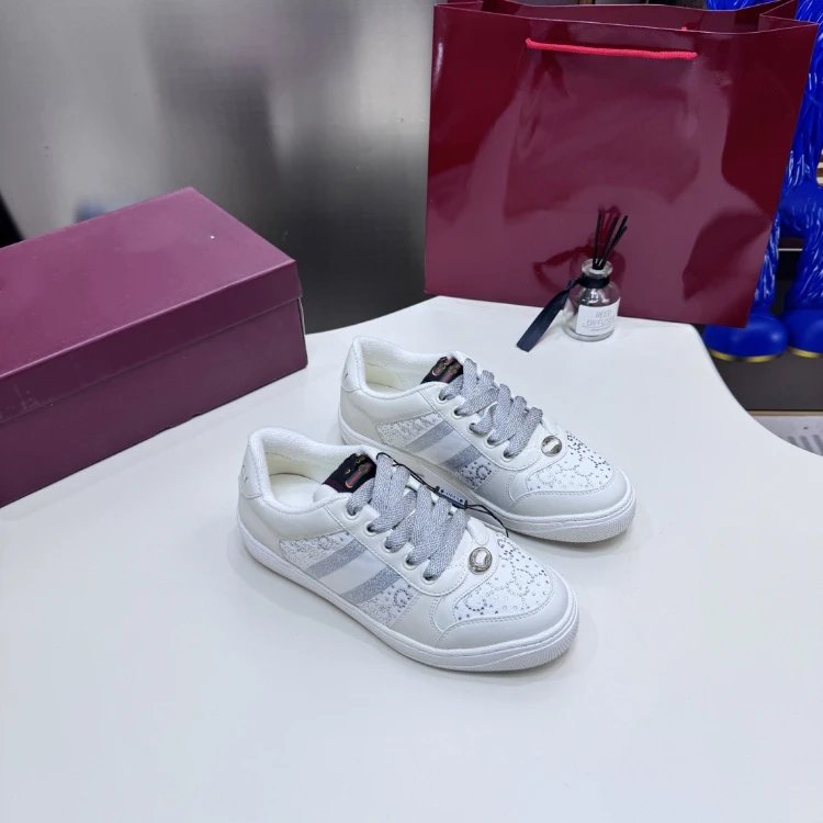 Unbranded Sneakers Rhinestone Low-Top Lace-Up image 3