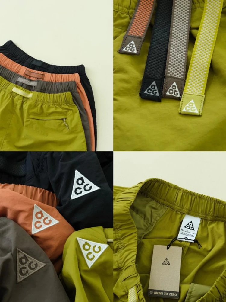 Nike Shorts ACG outdoor with elastic waistband and webbing belt image 11