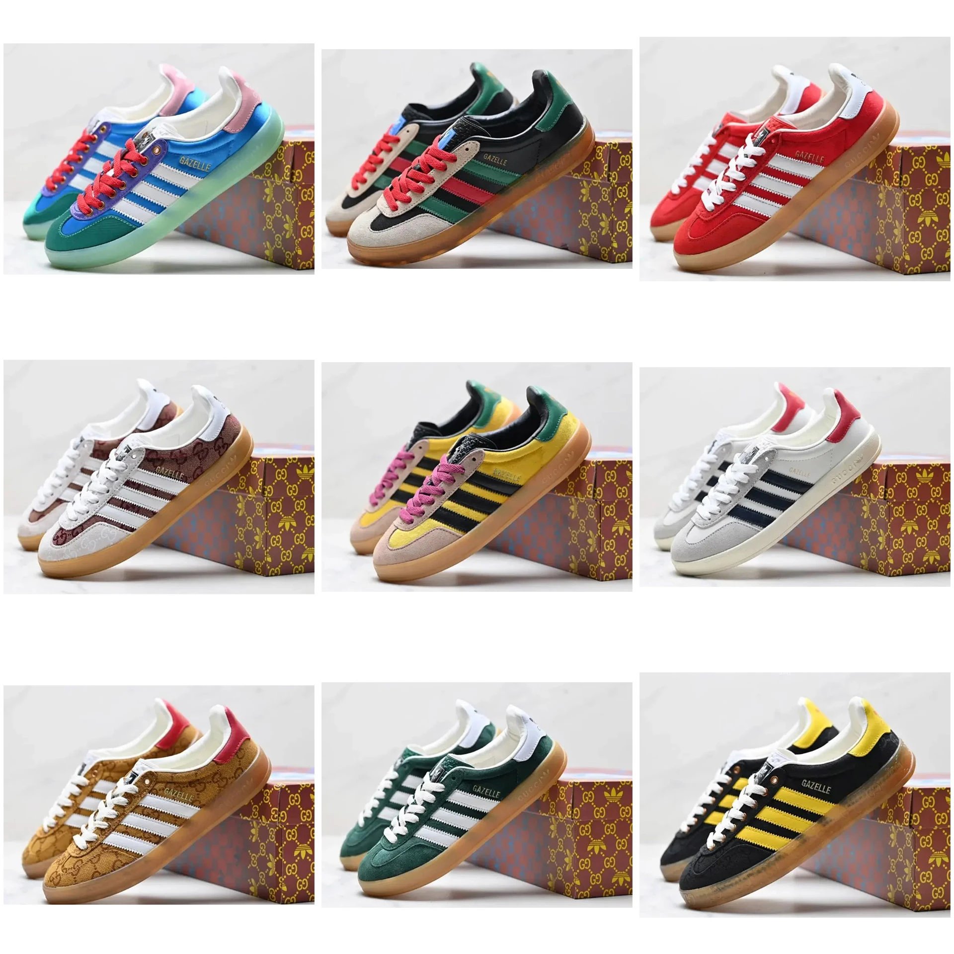 Gucci colorful sneakers