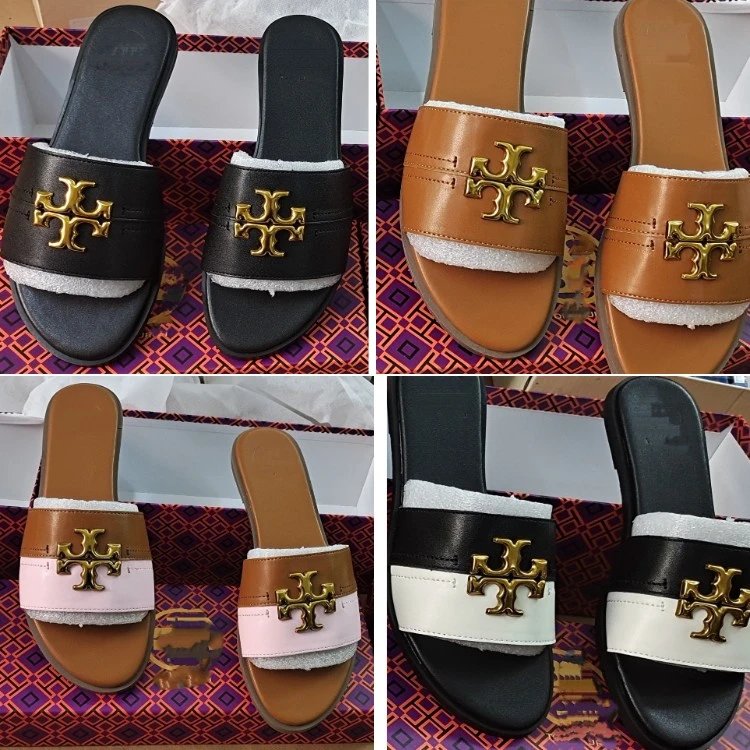 Tory Burch Eleanor Slide Sandals Collection - 007434