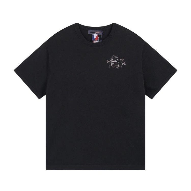 SKU-23-14 Black (Knitted America’s Cup Rhinestone Appliqué)