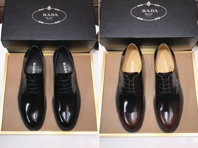 RADA Leather Shoes Lace-Up Derby Dress product detail image 1