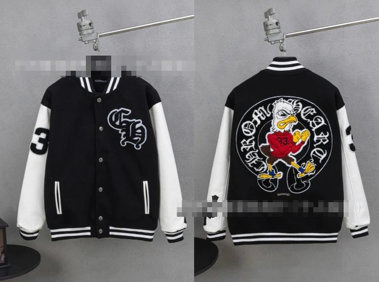 SKU-01-A1 Black (Embroidered Front and Back Patterns)