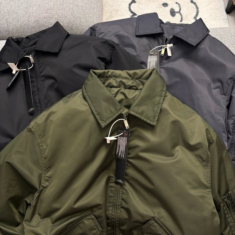Unbranded Jackets 5190 collared bomber jacket with flap pockets image 4