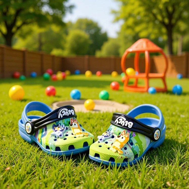 Crocs Classic Clog x Bluey Kids' Waterproof Clogs