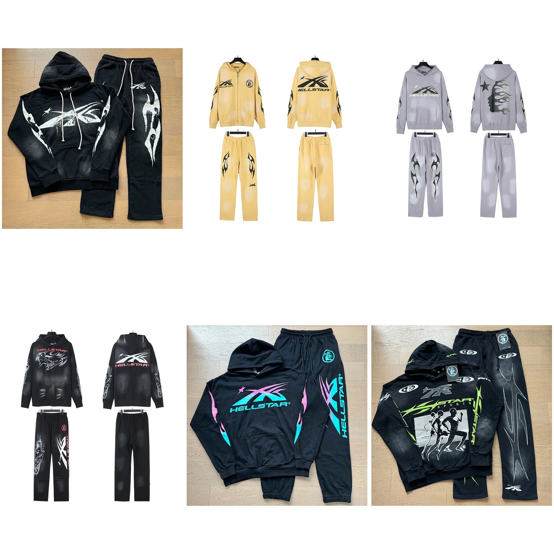 Hellstar Graphic Print Tracksuit