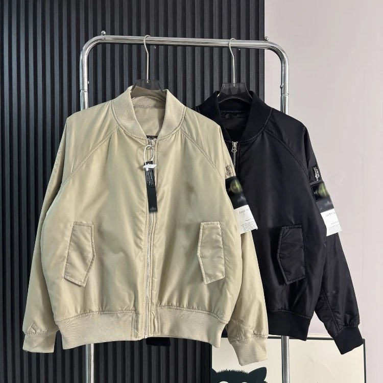 Stone Island Nylon Metal MA-1 bomber jacket