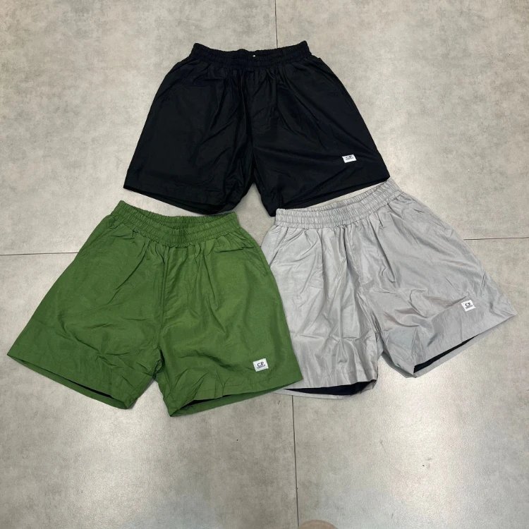Company Plain Nylon Four-Pocket Beach Shorts