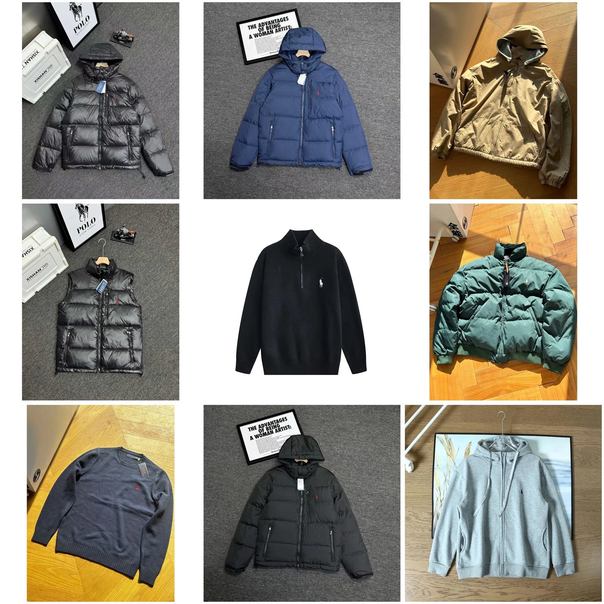 Ralph Lauren Down Jackets Hooded quilted jacket image 1