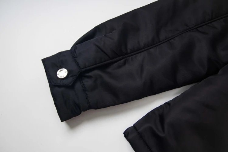 Unbranded Jackets Padded Four-Pocket Button-Front Jacket with Triangle Plaque image 10