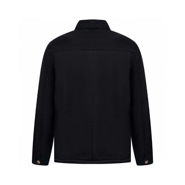 Unbranded Jackets Padded Four-Pocket Button-Front Jacket with Triangle Plaque image 6