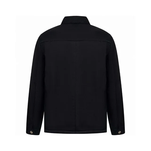 Unbranded Jackets Padded Four-Pocket Button-Front Jacket with Triangle Plaque product detail image 6