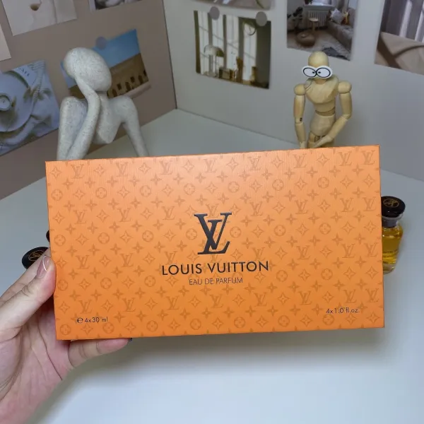 Louis Vuitton Les Parfums Collection Eau de Parfum Set Orange Box Perfume - 9