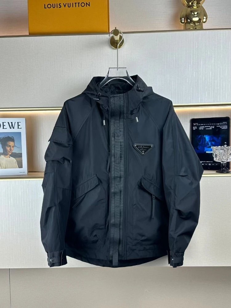 Louis Vuitton Metal Triangle Patch Jacket