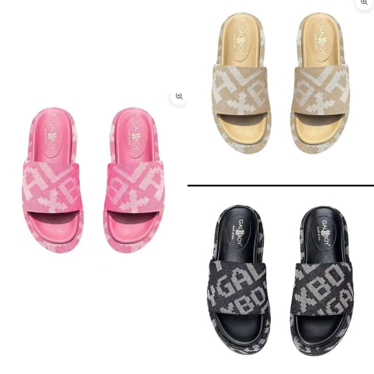 Galo Boy Platform Slide Sandals - 007905