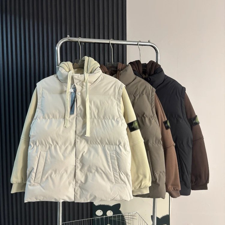 Stone Island Down Gilet with Badge