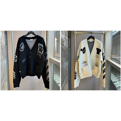 Ableh Graphic Knit Cardigan [2 styles]