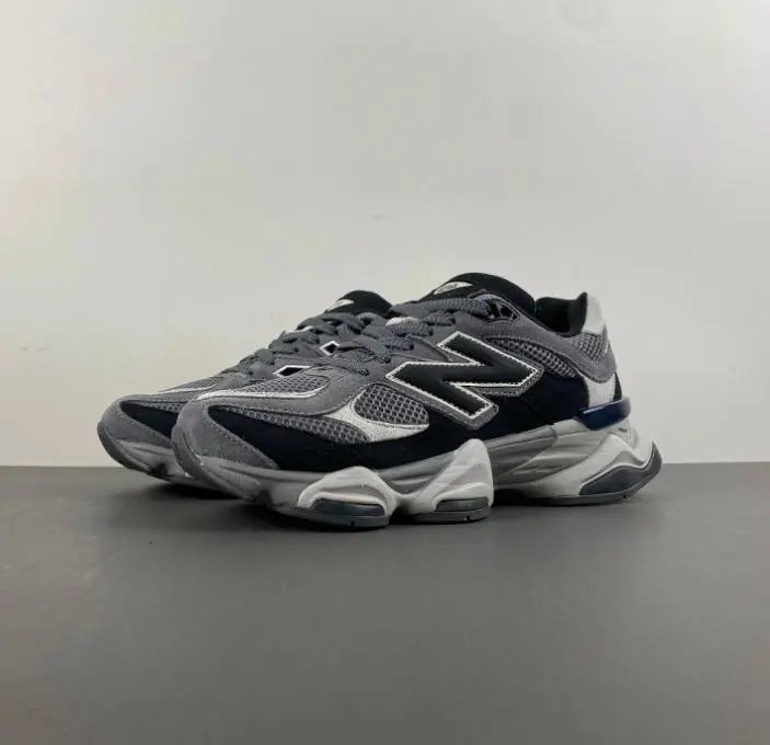 New Balance Sneakers Low-Top Lace-Up — Gray-black