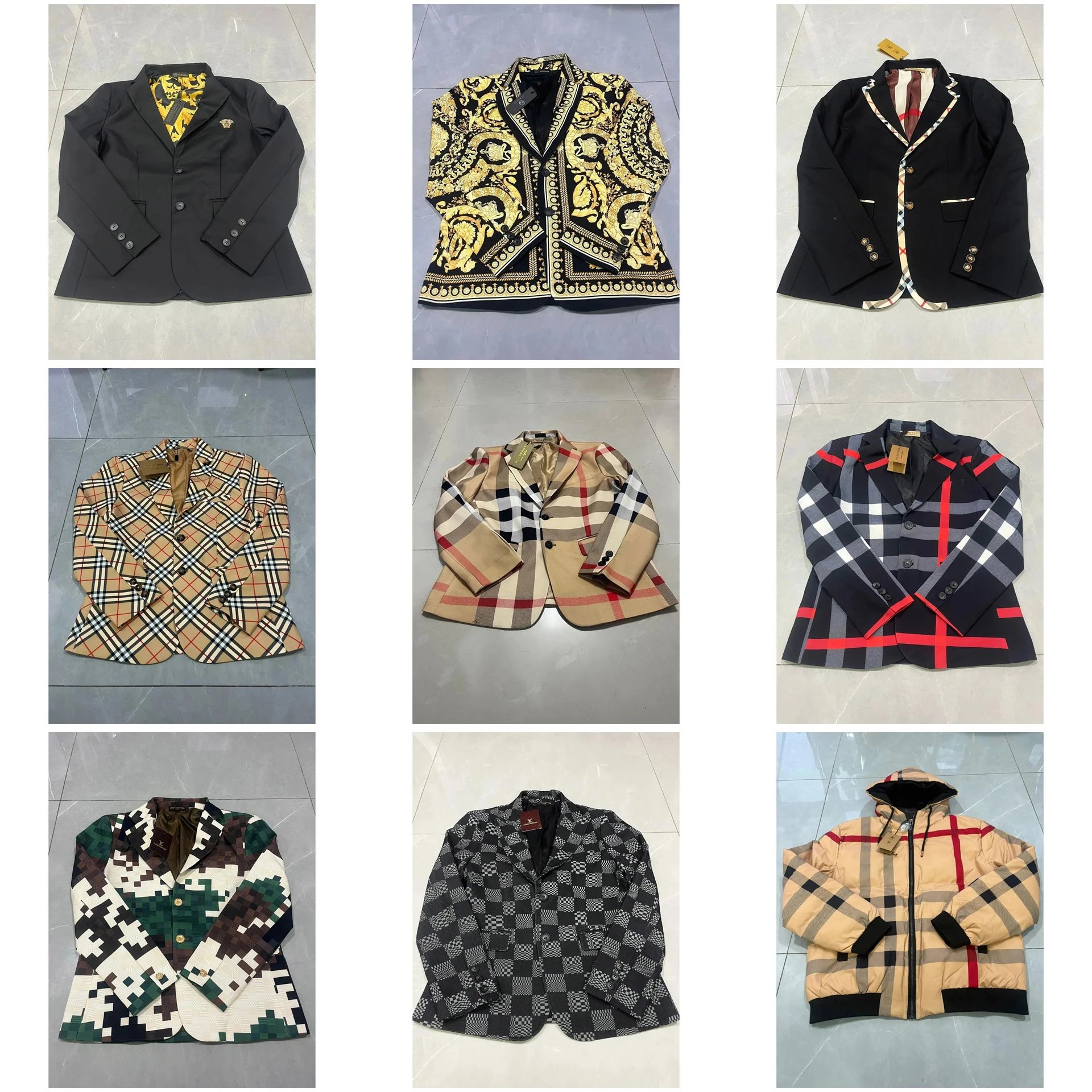 Versace Baroque Pattern Jacket