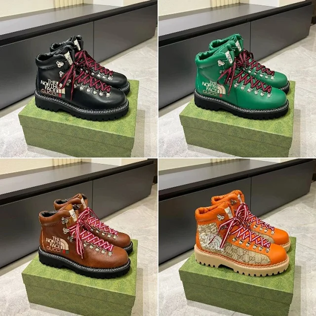 Unbranded High-top lace-up hiking boots product detail image 1