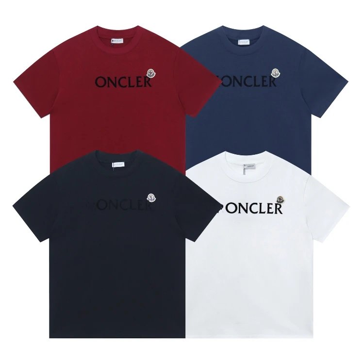 Moncler Logo Letter Print T-Shirt