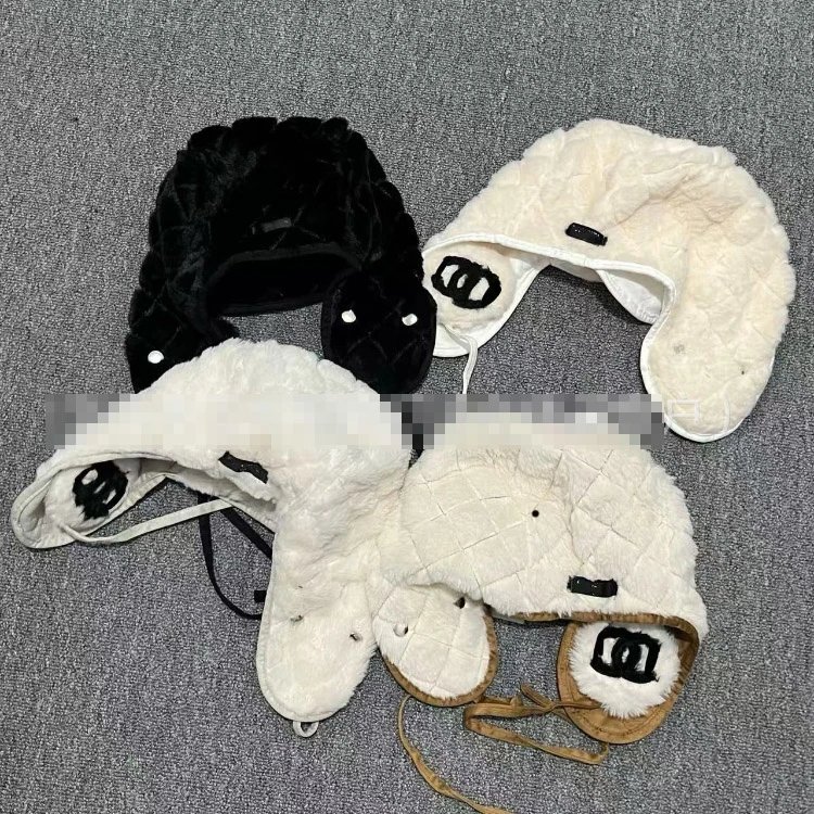 Chanel Quilted Logo Design Headwear