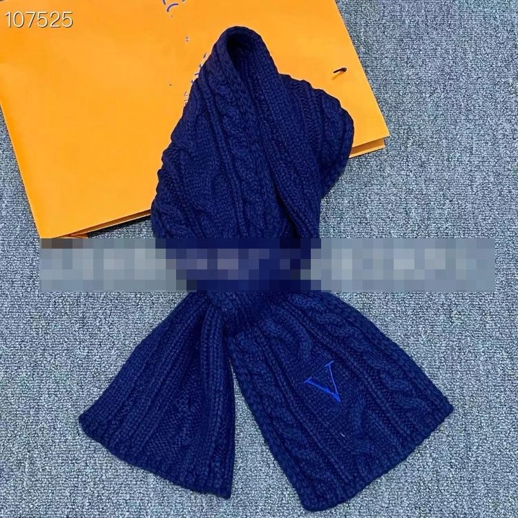 Navy blue scarf