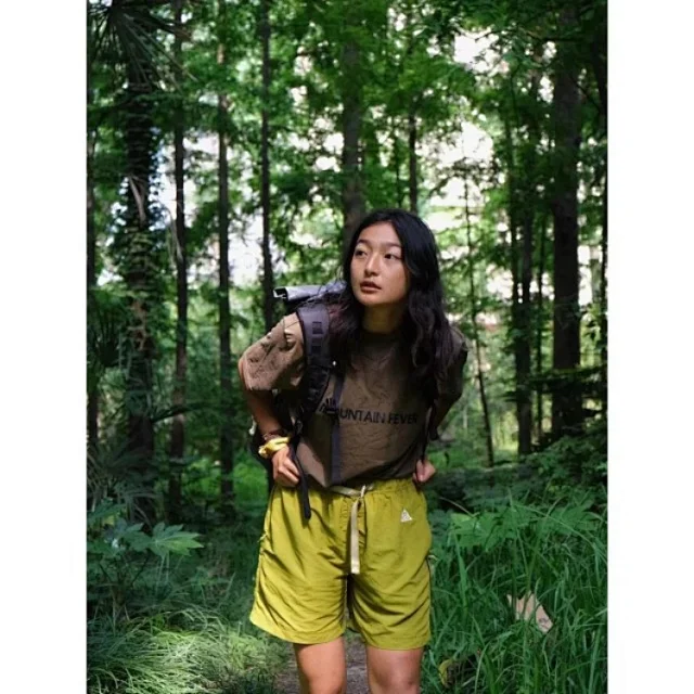 Nike Shorts ACG outdoor with elastic waistband and webbing belt product detail image 3