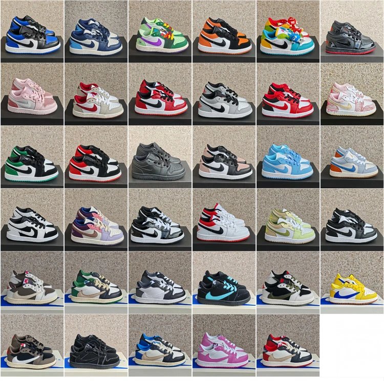 Air Jordan 1 Low Kids Basketball Shoes - 007085