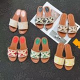 Louis Vuitton LV Monogram Woven Slide Sandals [4 styles]