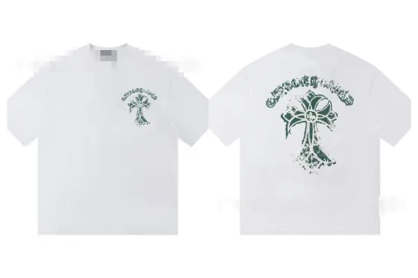 Chrome Hearts Cross Logo White T-Shirt - 1