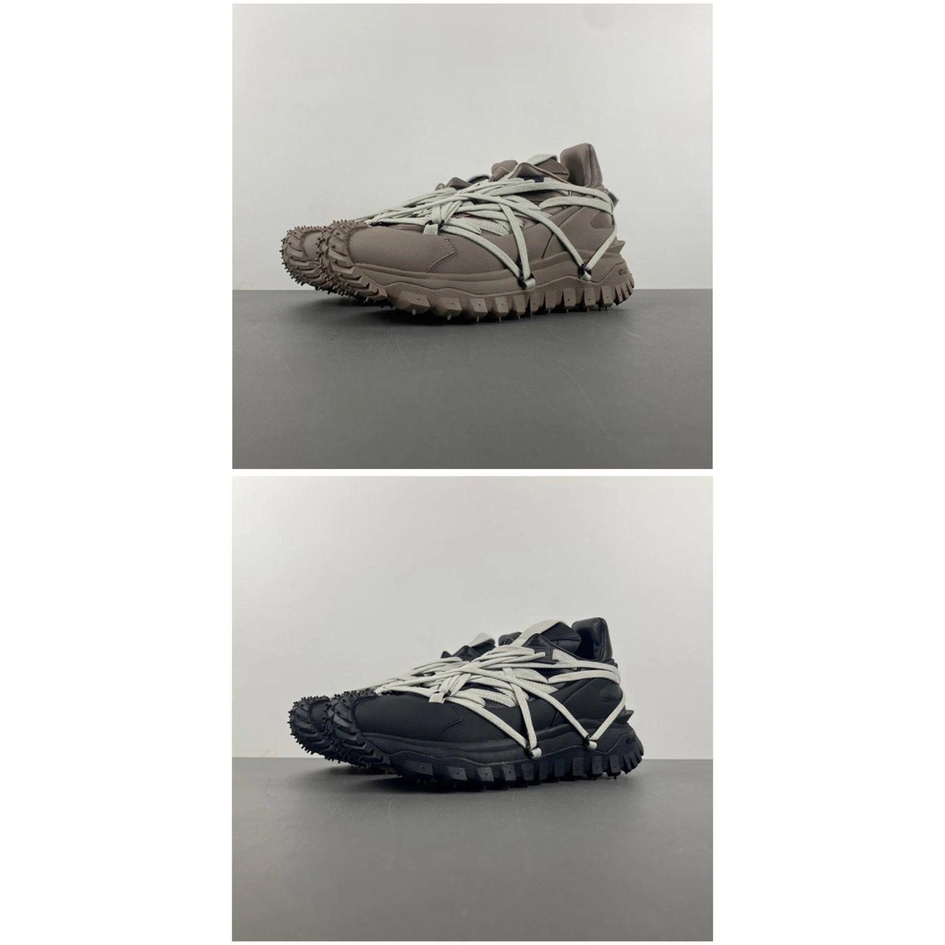 Rick Owens x Moncler Trailgrip Megalace Sneakers