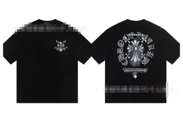 Chrome Hearts Cross Logo Black T-Shirt - 1