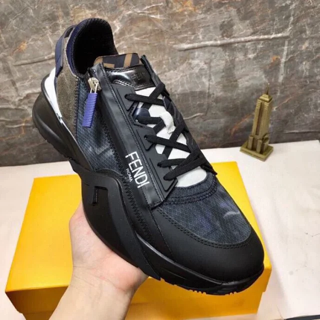 Fendi Sneakers Chunky zip-panel product detail image 5
