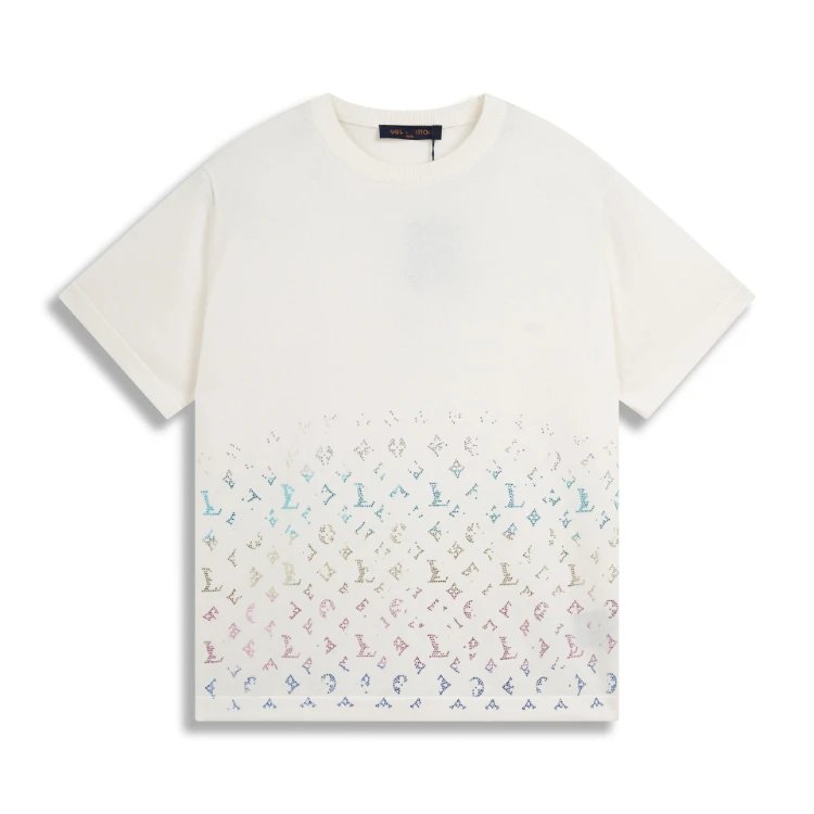 SKU-10-5 White (Knitted with Hotfix Rhinestones)
