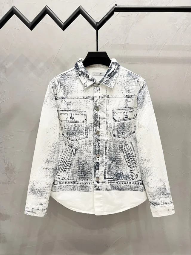 Unbranded Ink sketch print denim jacket and jeans product detail image 4