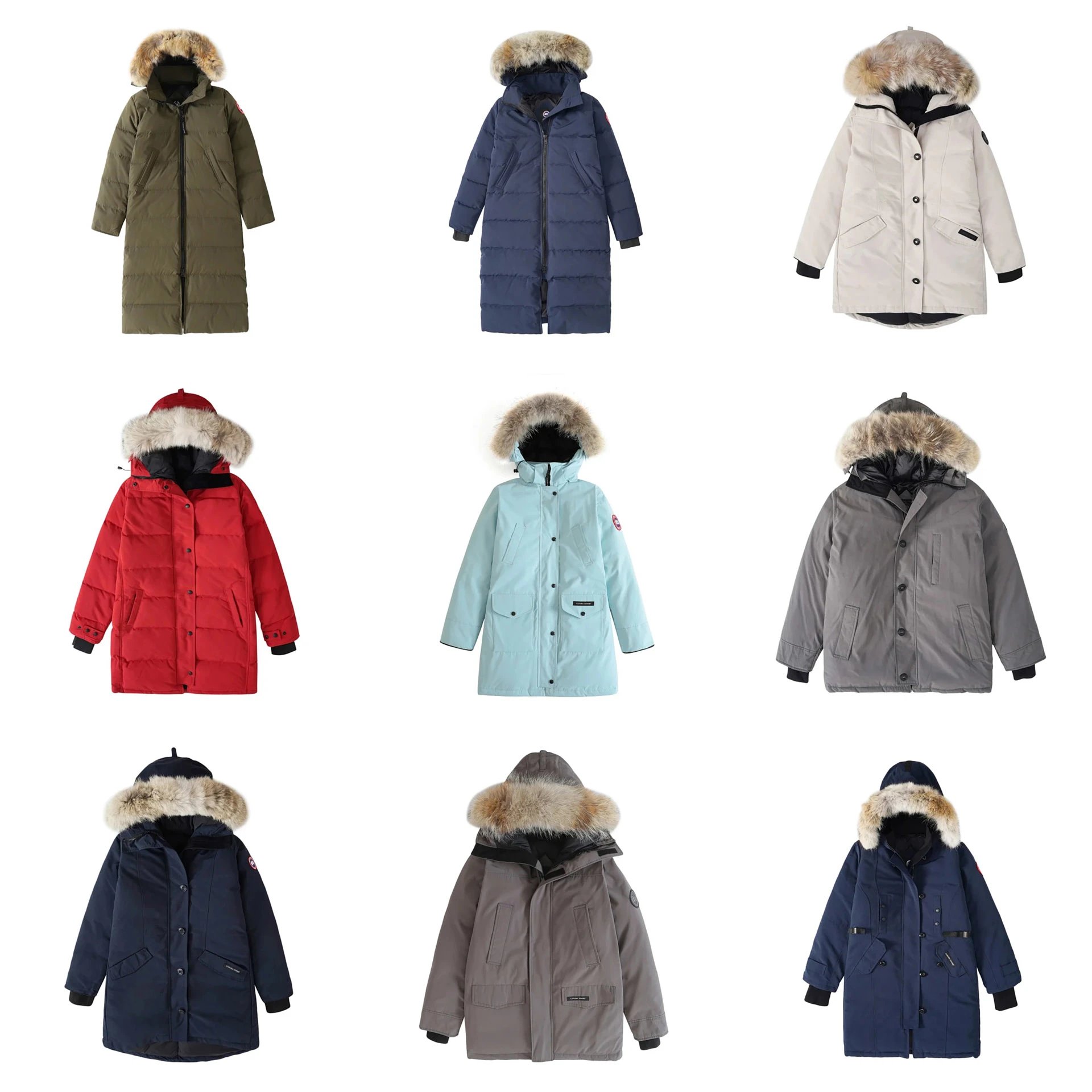 Canada Goose Fur Hood Parkas Collection - 007248