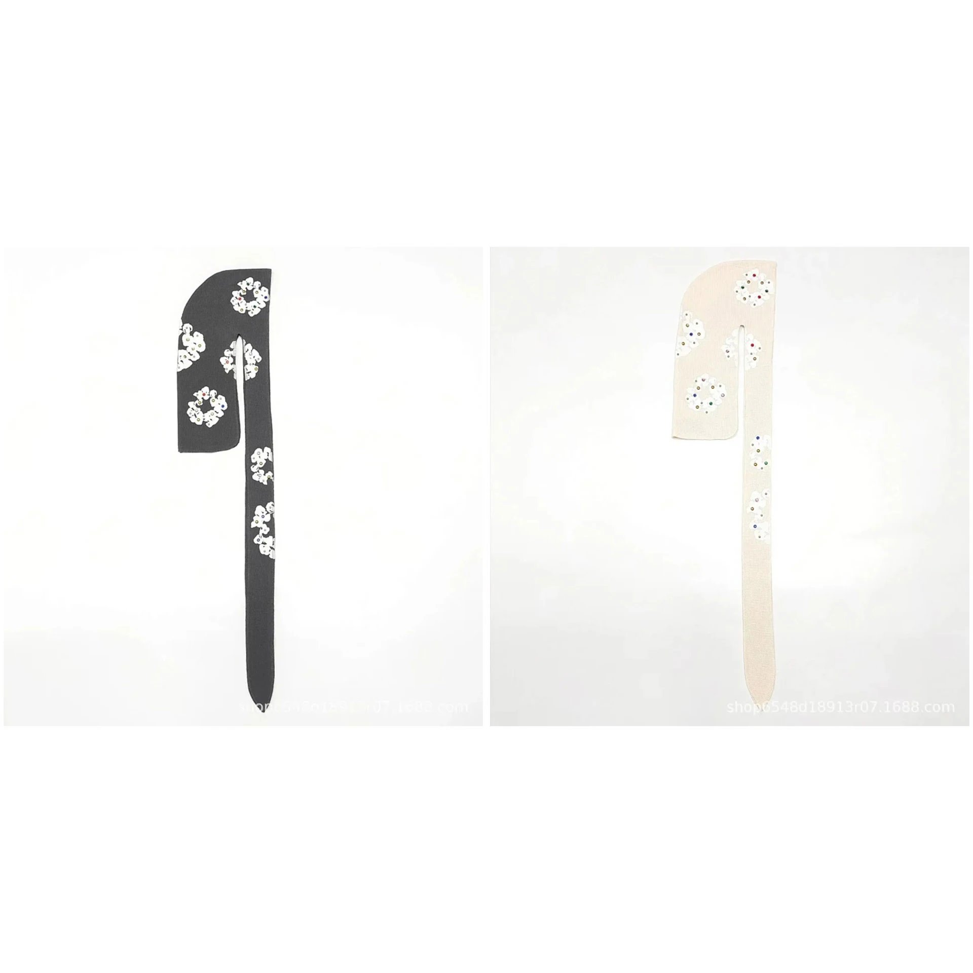 Traditional Hairpin with Floral Beaded Embellishment [2 styles]