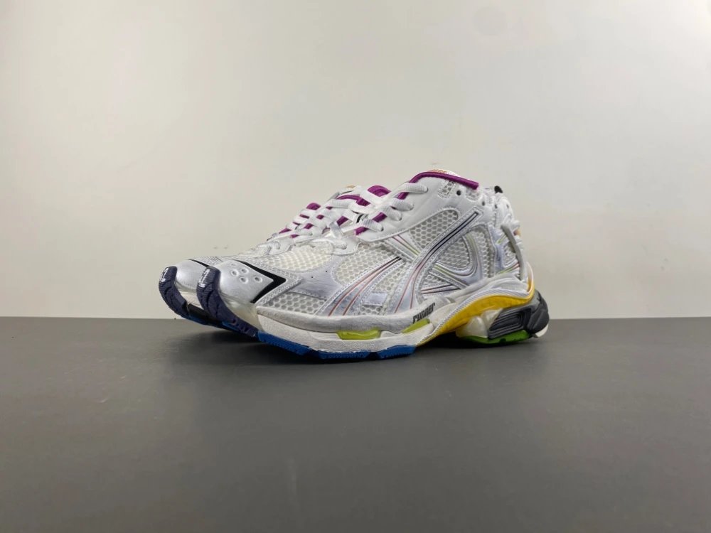 Balenciaga Sneakers Chunky Lace-Up — White seven colors